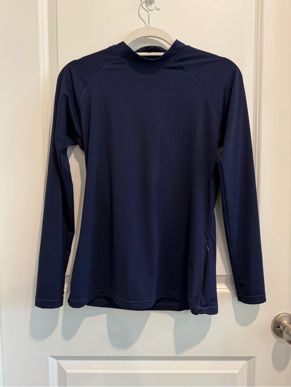 Athleta Long-Sleeve Swim Coverup - Navy